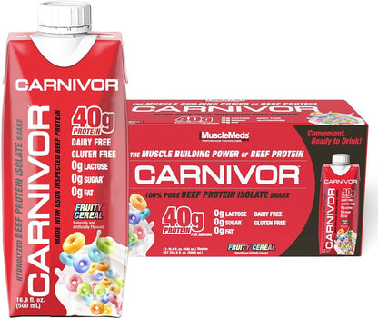 Musclemeds Carnivor RTD 16.9 Oz/500 ML 24 PZA