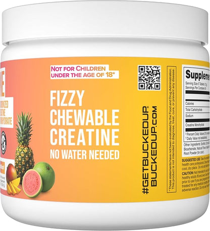 Bucked Up Creatine Candy 120 Tabletas masticables