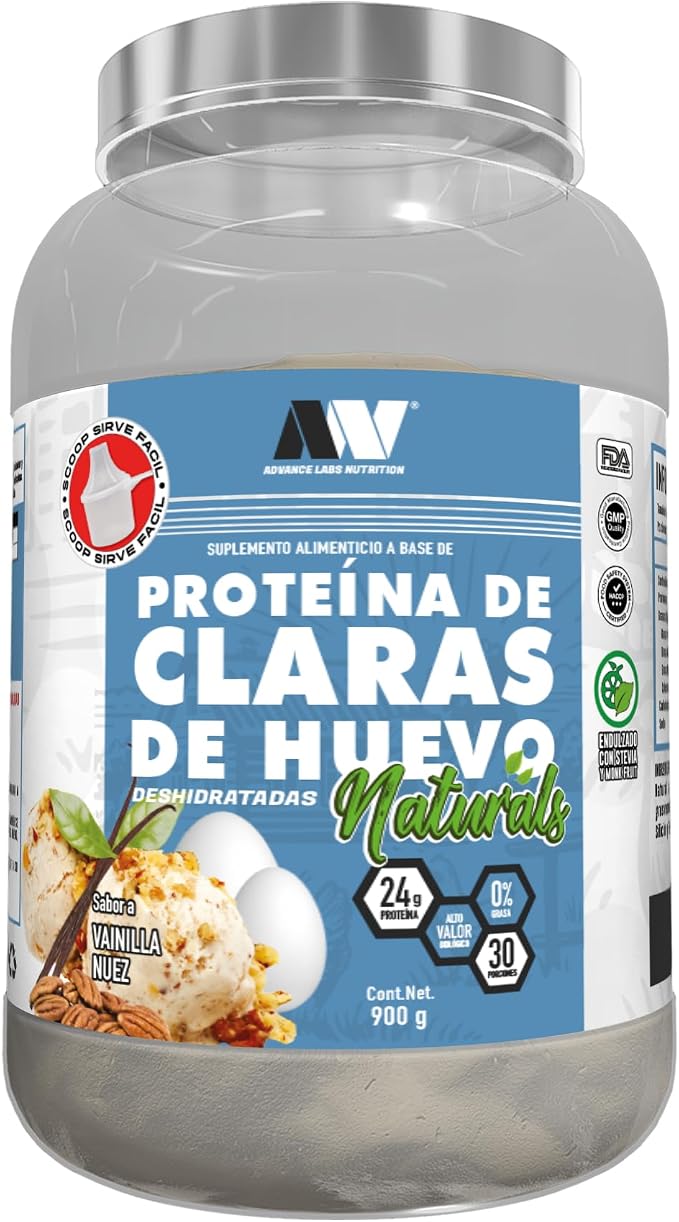 Advance Nutrition Clara de Huevo 900 Grs