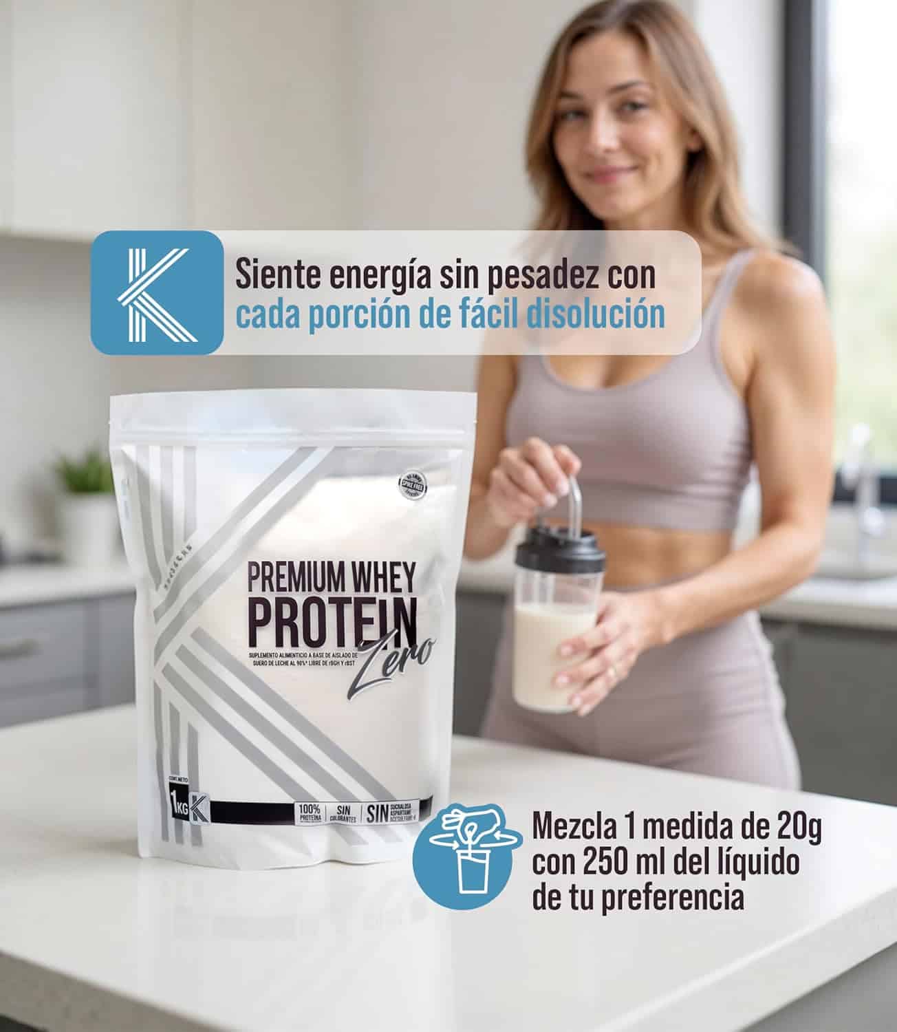 Orgasmic Naked zero carb 1 Kg Sin sabor, By Kardagar