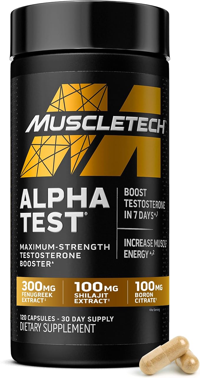 Muscletech Alpha Test 120 Caps
