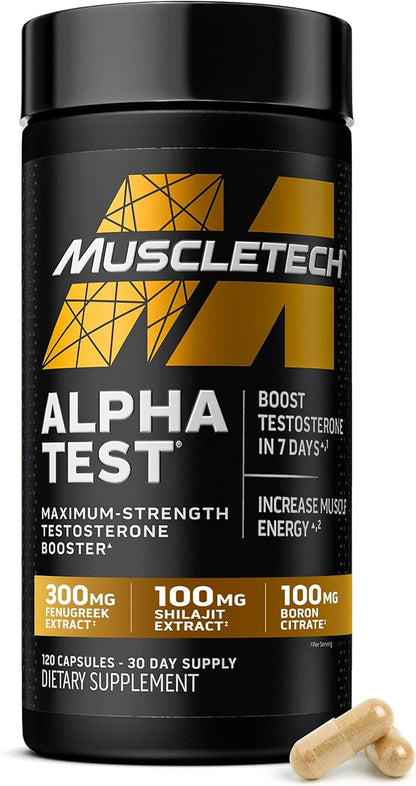 Muscletech Alpha Test 120 Caps