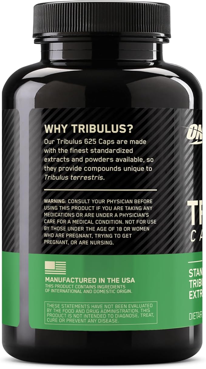 Optimum Nutrition Tribulus 625 Mg, 100 Caps