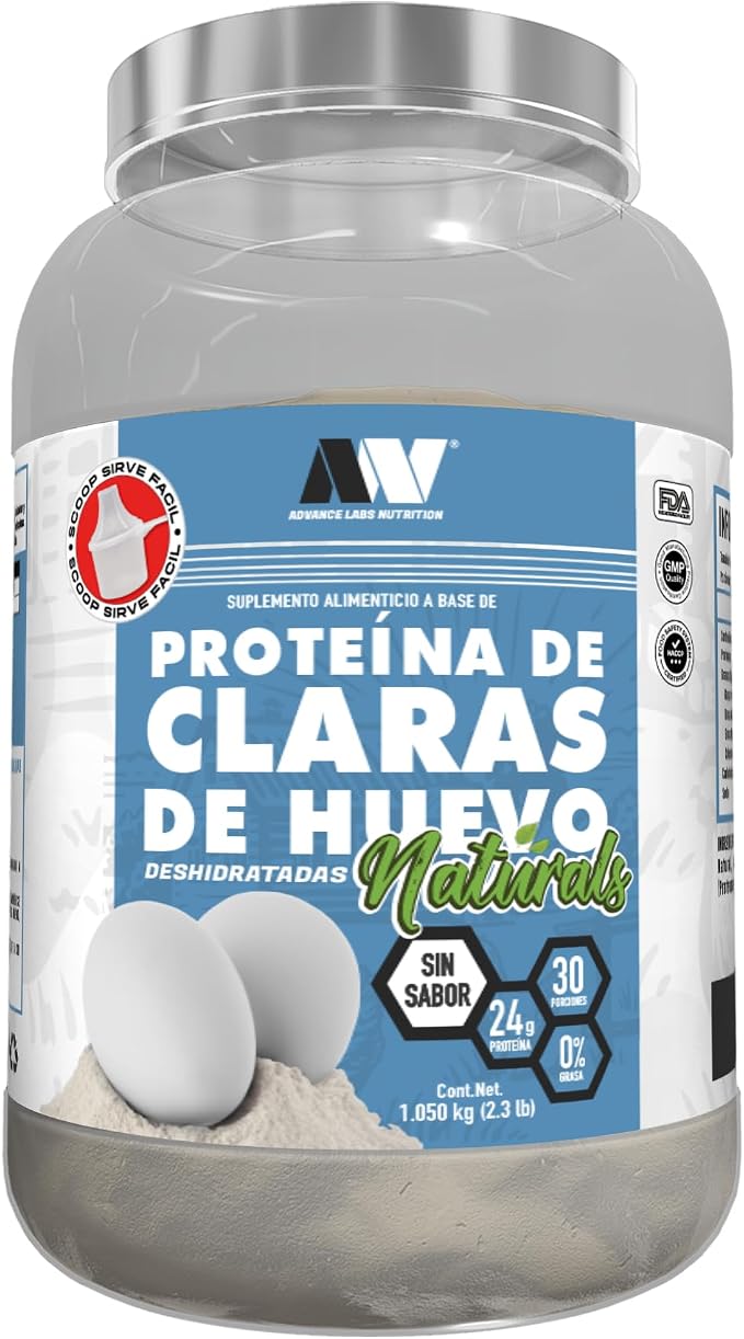 Advance Nutrition Clara de Huevo 900 Grs