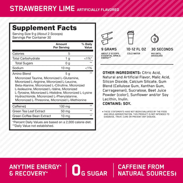 Optimum Nutrition Amino Energy 30 serv