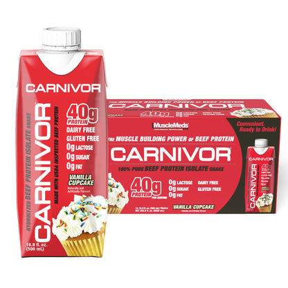 Musclemeds Carnivor RTD 16.9 Oz/500 ML 24 PZA