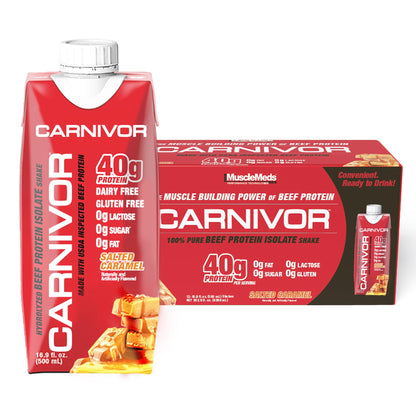 Musclemeds Carnivor RTD 16.9 Oz/500 ML 24 PZA