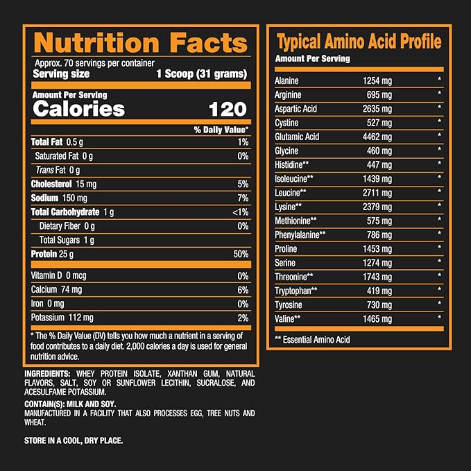 BPI ISO HD 5Lbs Proteina Isolada