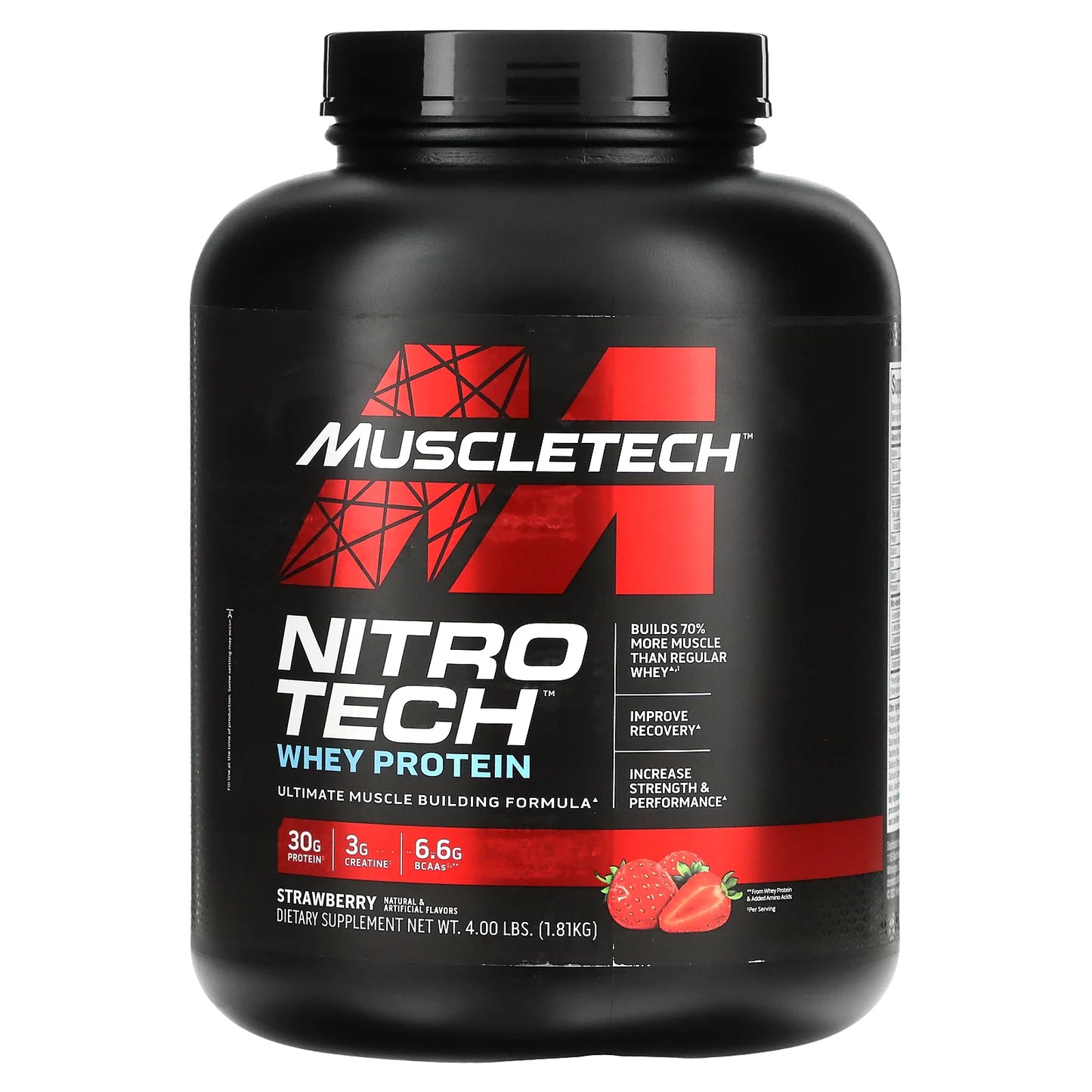 Muscletech Nitrotech Whey Protein Builder (Perfomance) 4 lbs