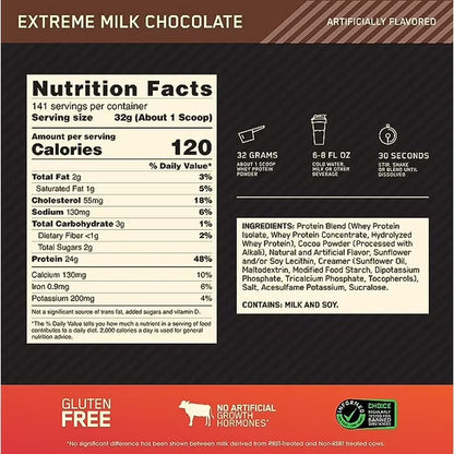 Optimum Nutrition Whey Gold 10 lbs Costal