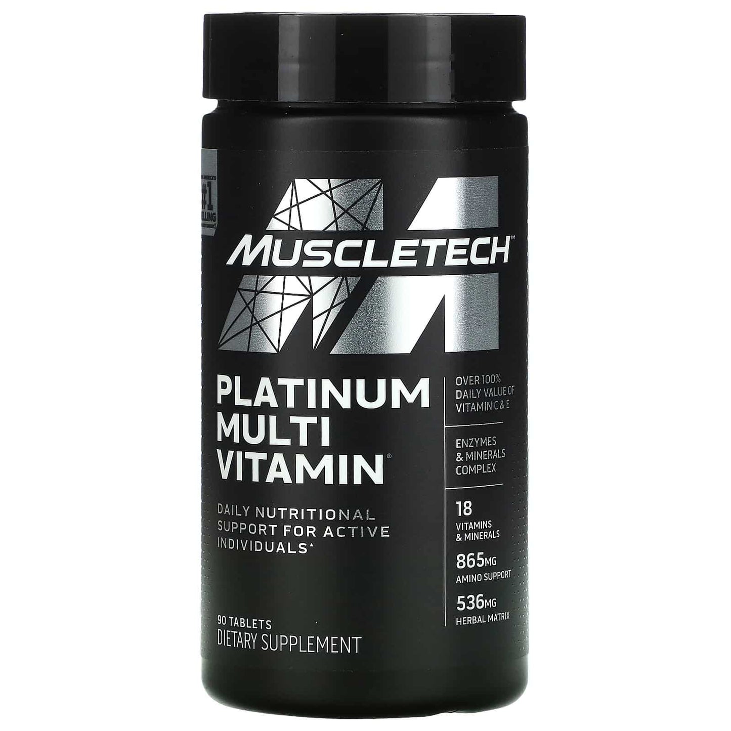 Muscletech Platinum Multivitaminico 90 caps