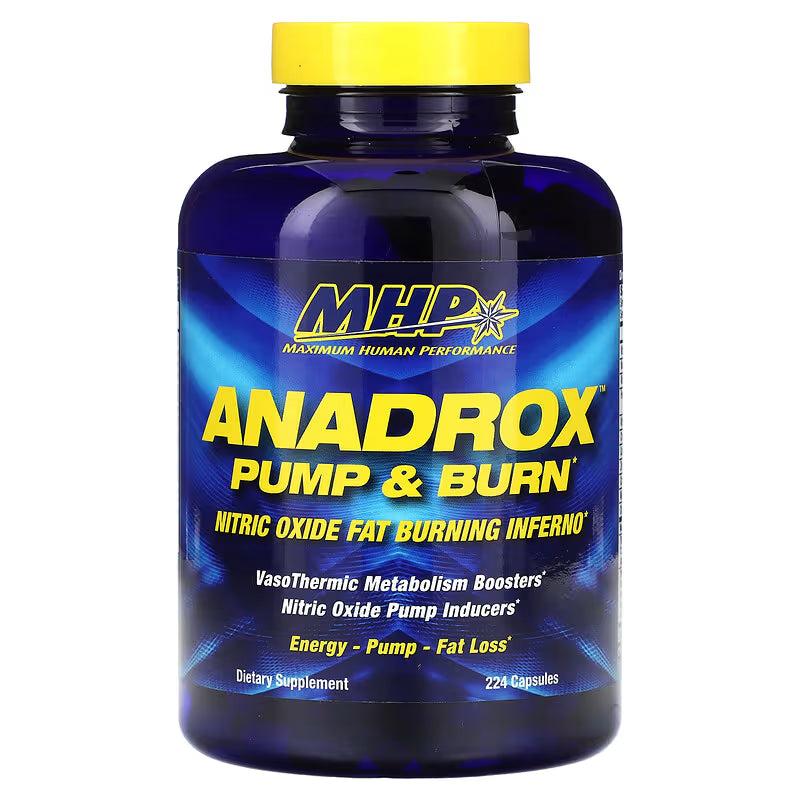 Mhp Anadrox Termogenico/Pre entreno 224 Caps