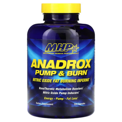 Mhp Anadrox Termogenico/Pre entreno 224 Caps