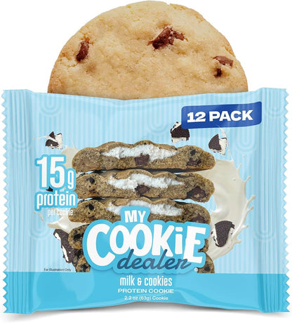 Raw My Cookie Dealer Galleta Vegana 12 pack by Cbum (Version 63 grs Pequeña)
