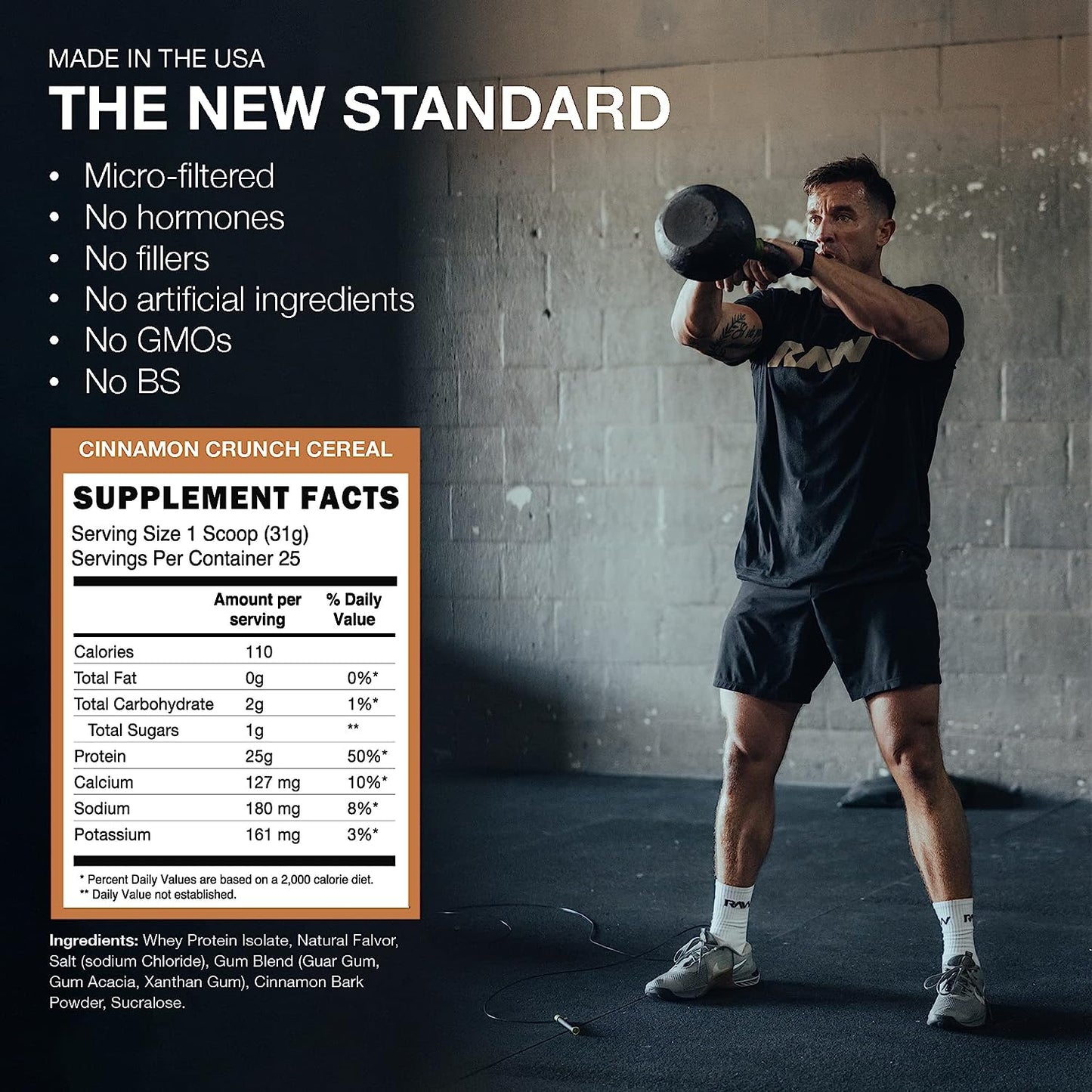 Raw Cbum ISO Protein Itholate 25 serv