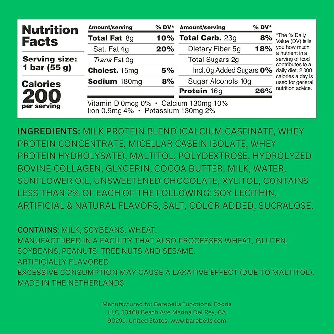 Barebell 12 Protein Bars