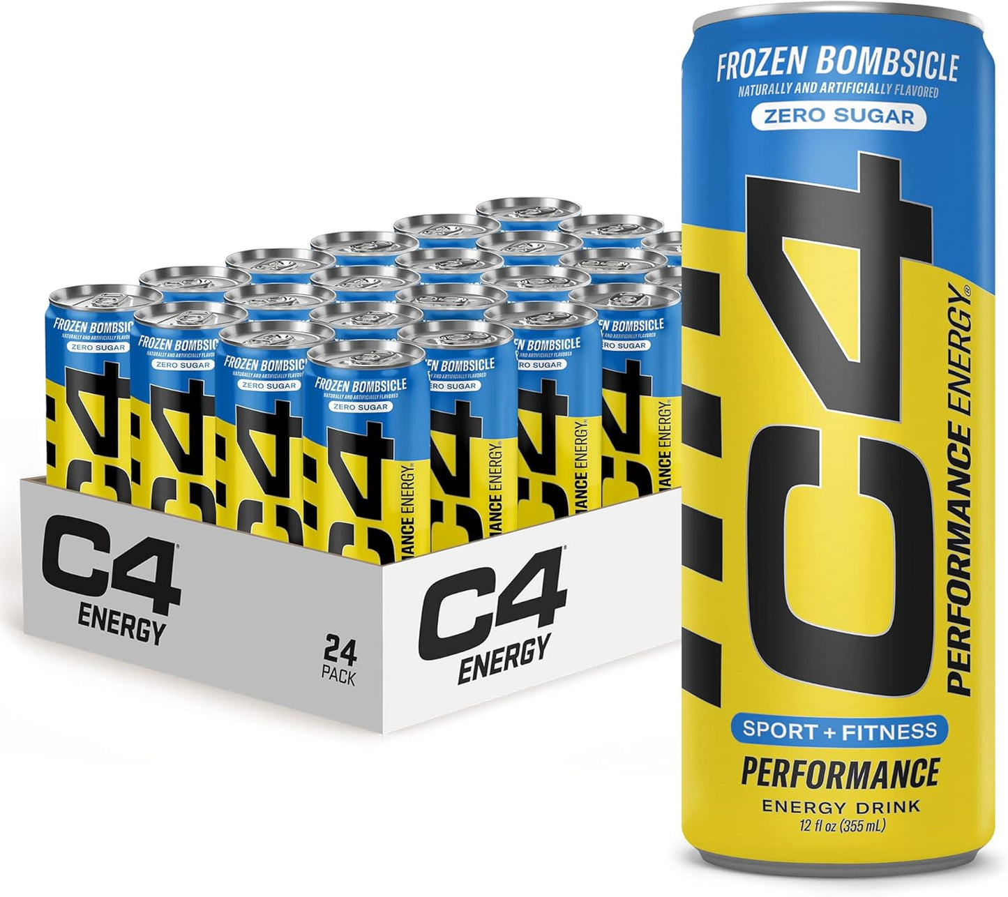 Cellucor C4 Smart Energy Bebida 12 pz (16 oz) x 2 Pack ( total 24 latas )