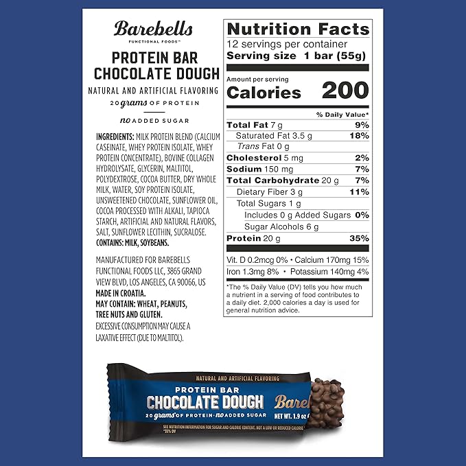 Barebell 12 Protein Bars