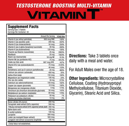 Musclemeds Vitamin T , 90 Tabs
