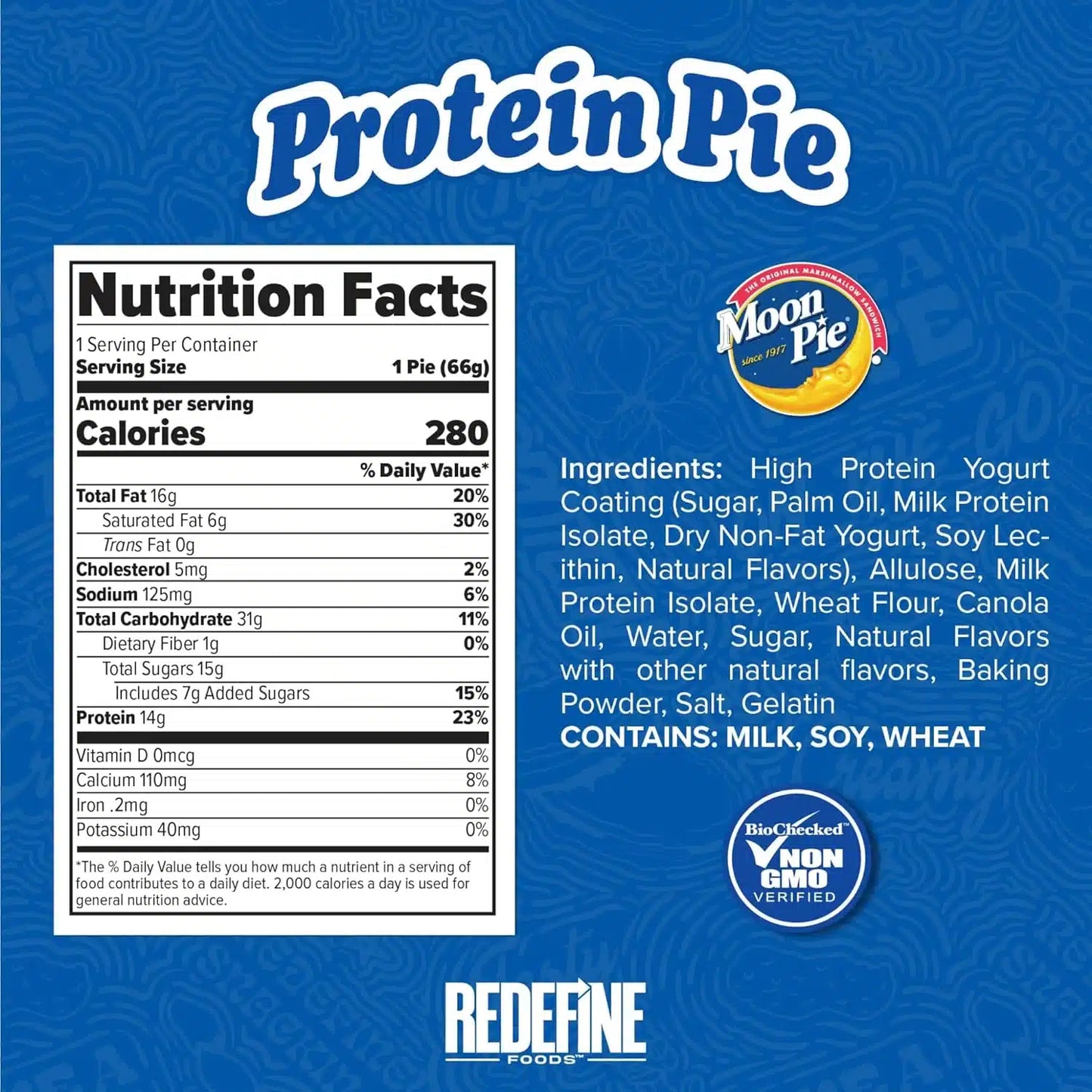 Redefine Protein Pie Caja 8 Pz