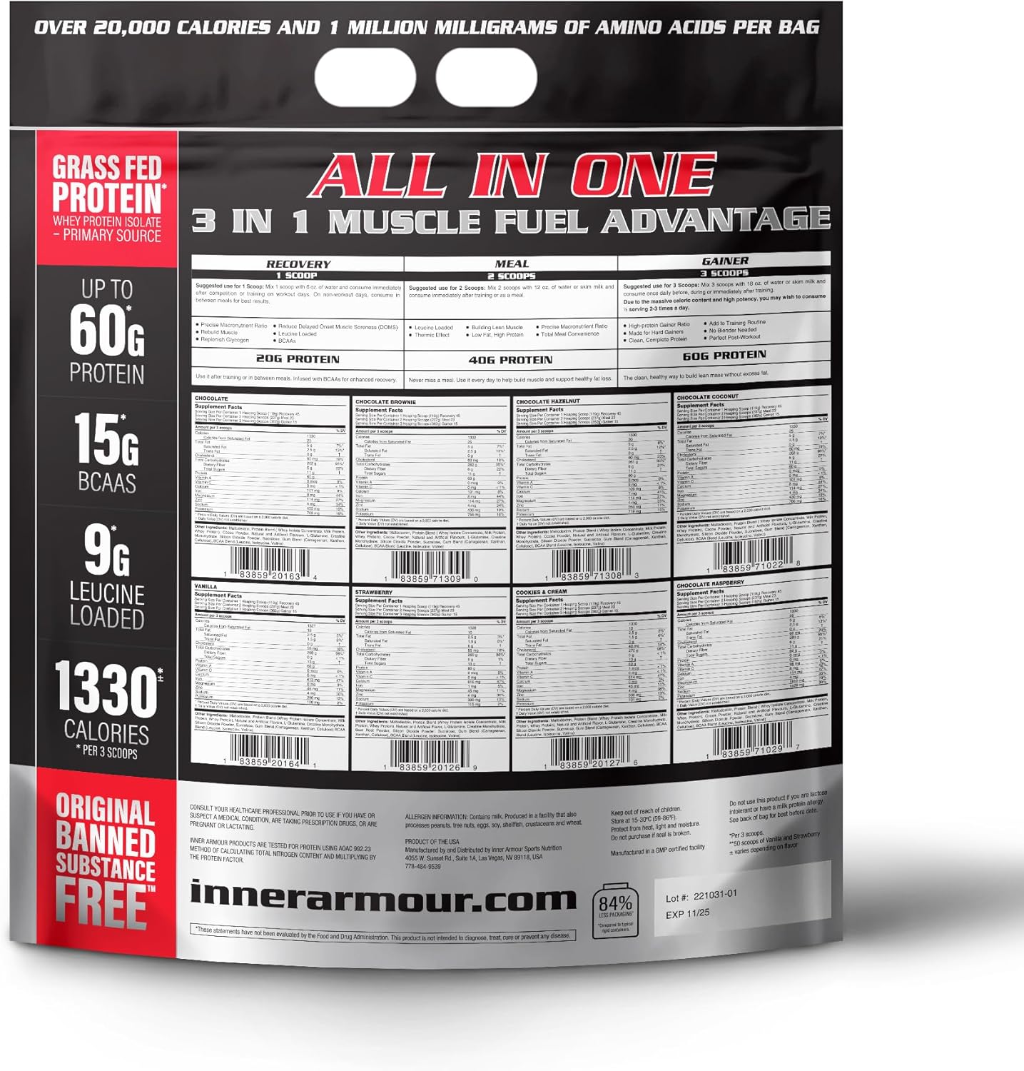 Inner Armour Anabolic Peak 12 lbs