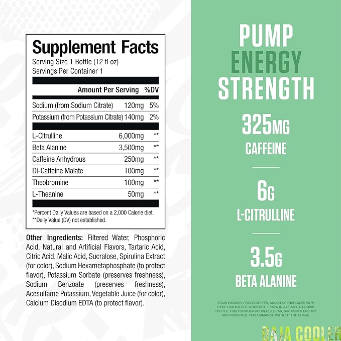 Ryse Loaded Pre-Workout 12 oz | 24 Pack