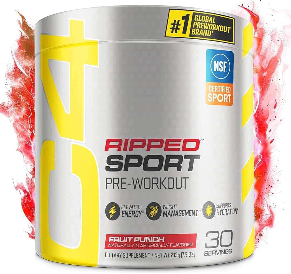 Cellucor C4 Ripped  Sport 30 serv NSF Certificado para el Deporte.