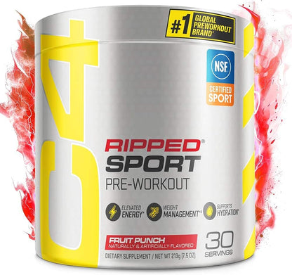 Cellucor C4 Ripped  Sport 30 serv NSF Certificado para el Deporte.