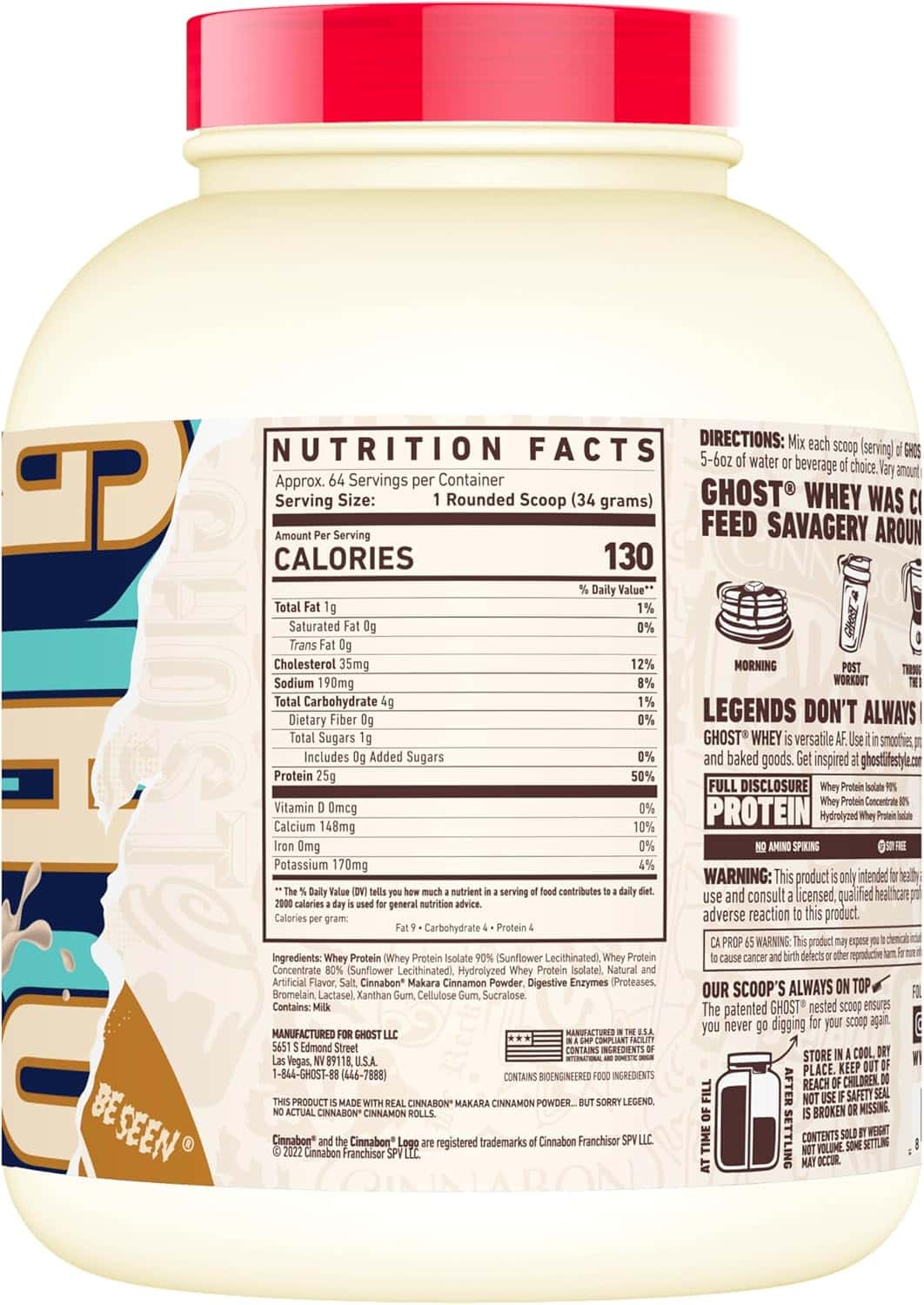 Ghost Whey Protein 5 lbs