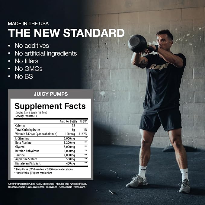 Raw PUMP 12 Pack (12 oz) x 2 (24 piezas)