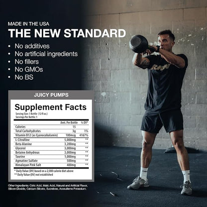 Raw PUMP 12 Pack (12 oz) x 2 (24 piezas)
