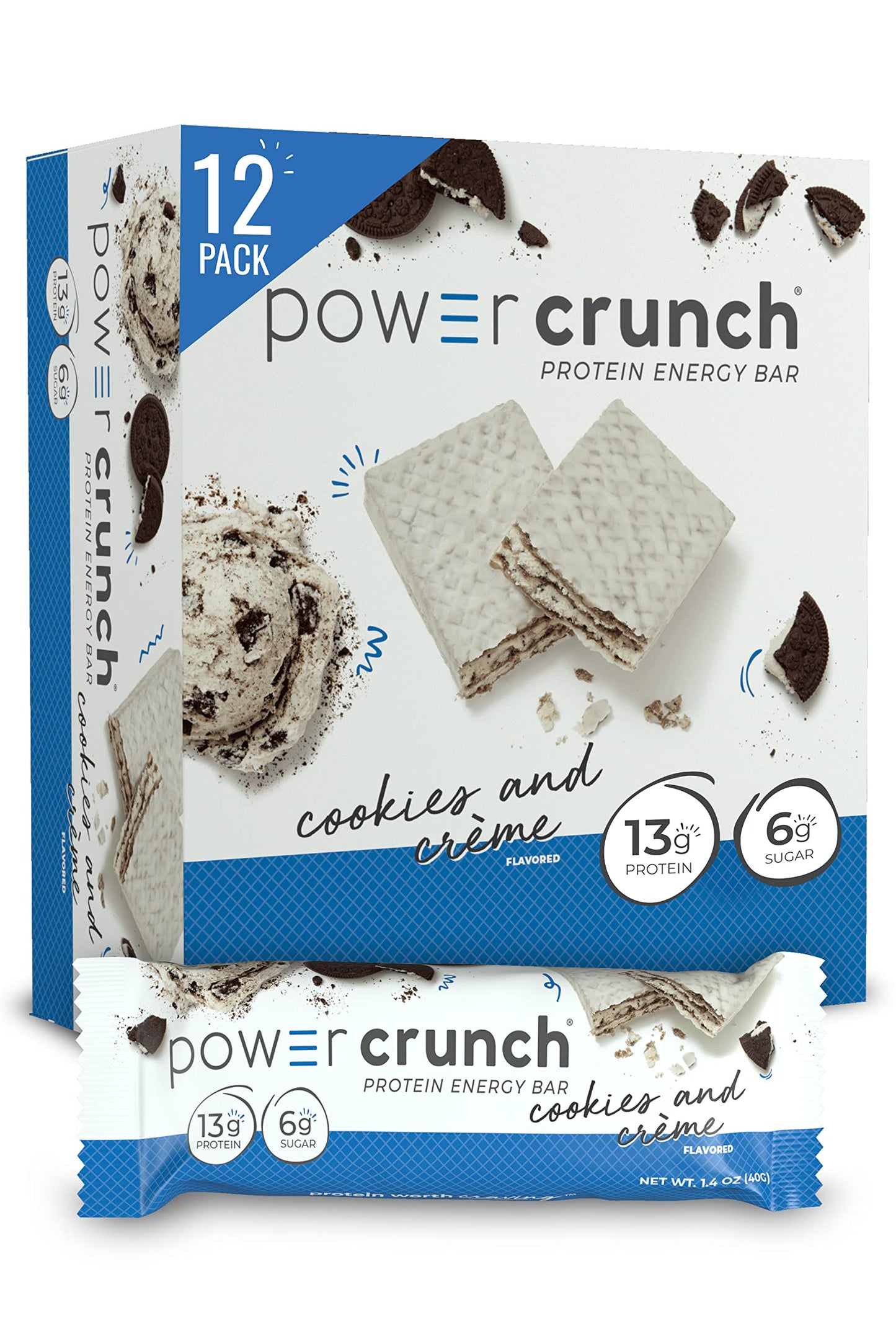 Barra de Proteina Power Crunch 12 pack