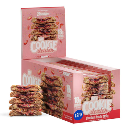 Raw My Cookie Dealer Galleta Vegana 12 pack by Cbum Version 113 Grs GRANDE