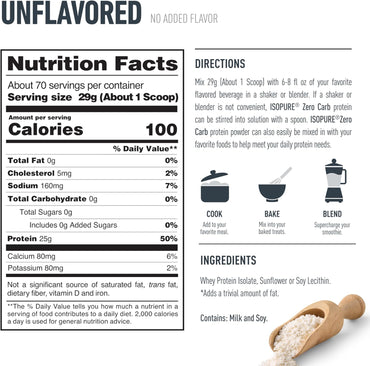 Isopure Zero Carb 4.5 Lbs