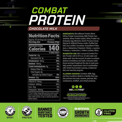Musclepharm Combat Powder Protein 4 lbs