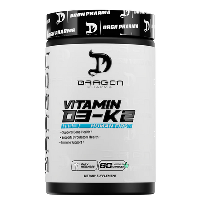 Dragon Pharma Vitamin D3-K2 - 60ct