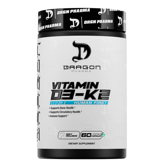 Dragon Pharma Vitamin D3-K2 - 60ct