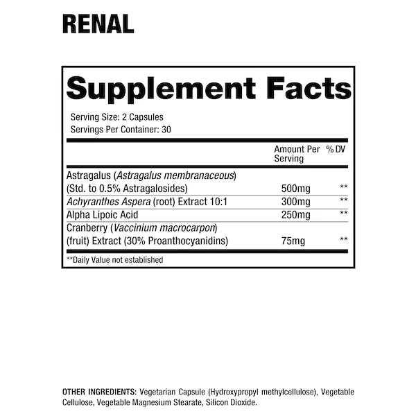 Dragon Pharma Renal - 60ct