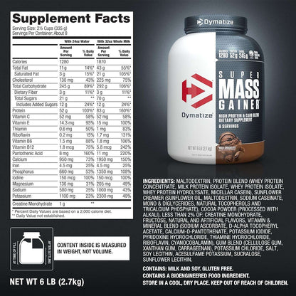 Dymatize Super Mass Gainer 6 lbs