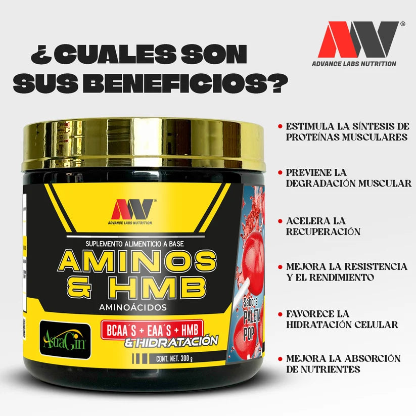Advance Nutrition Amino & HMB 300 Grs