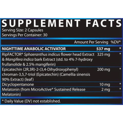 Nutrex Anabol Hardcore Nightime 60 caps