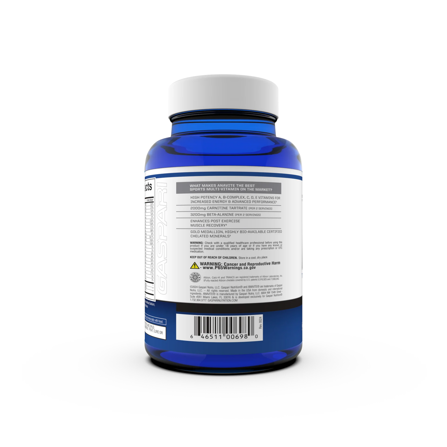 Gaspari Anavite 180 Caps