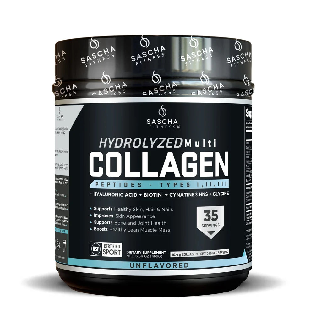 Sascha Fitness Hydrolized Collagen 35 Serv