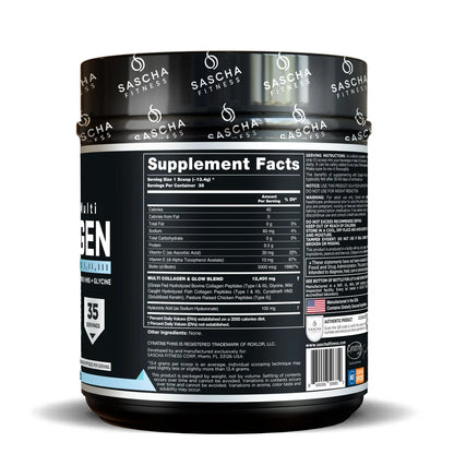 Sascha Fitness Hydrolized Collagen 35 Serv