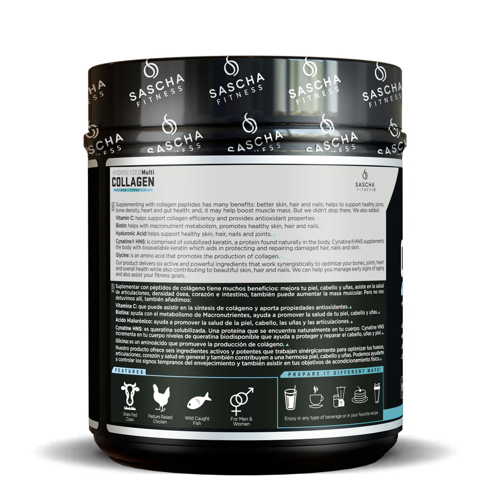 Sascha Fitness Hydrolized Collagen 35 Serv