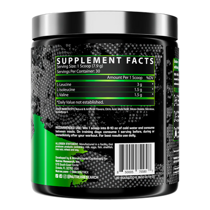 Nutrex Bcaa 6000, 30 serv