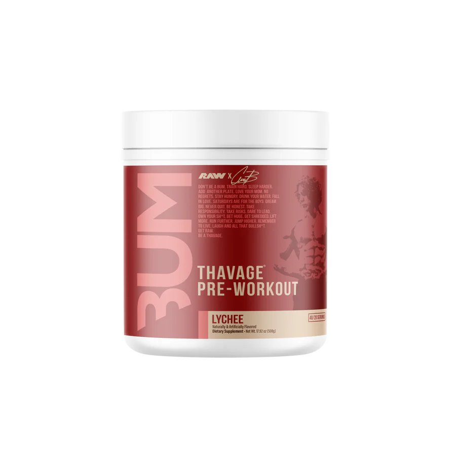 Raw Cbum Thavage Pre Workout 40 serv