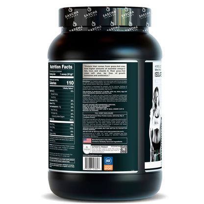 Sascha Fitness Hydrolyzed Whey Protein 2 Lbs