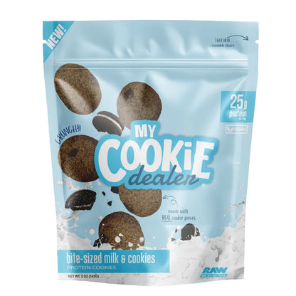 Raw My Cookie Dealer Bite-Sized Cookies 6 Bags