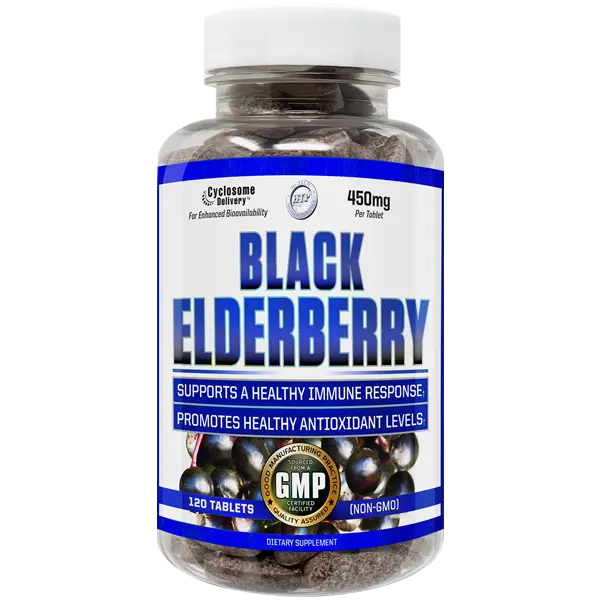 Hi-Tech Black Elderberry 450 Mg 120 Ct